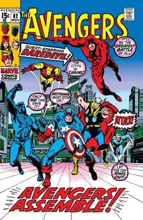 Cover of The Avengers #82