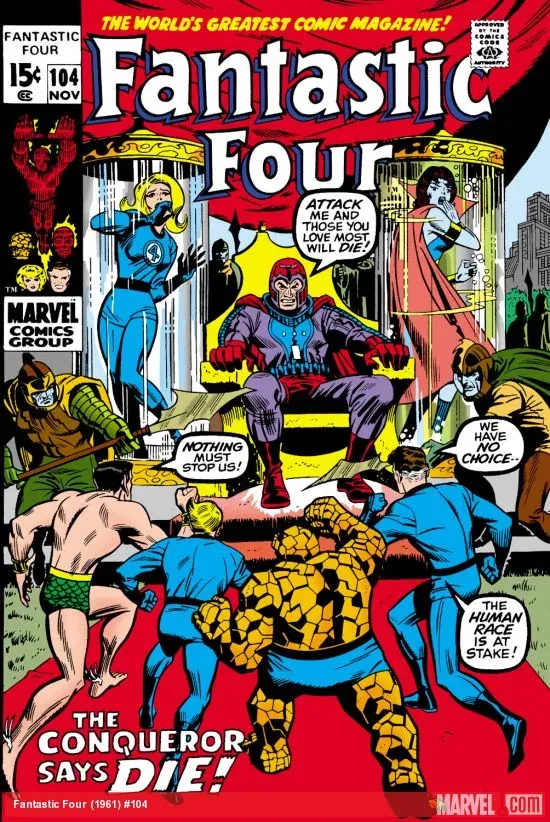 Cover of Fantastic Four #104