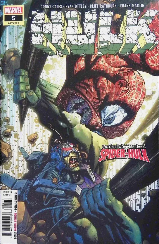 Cover of Hulk #5 (772)