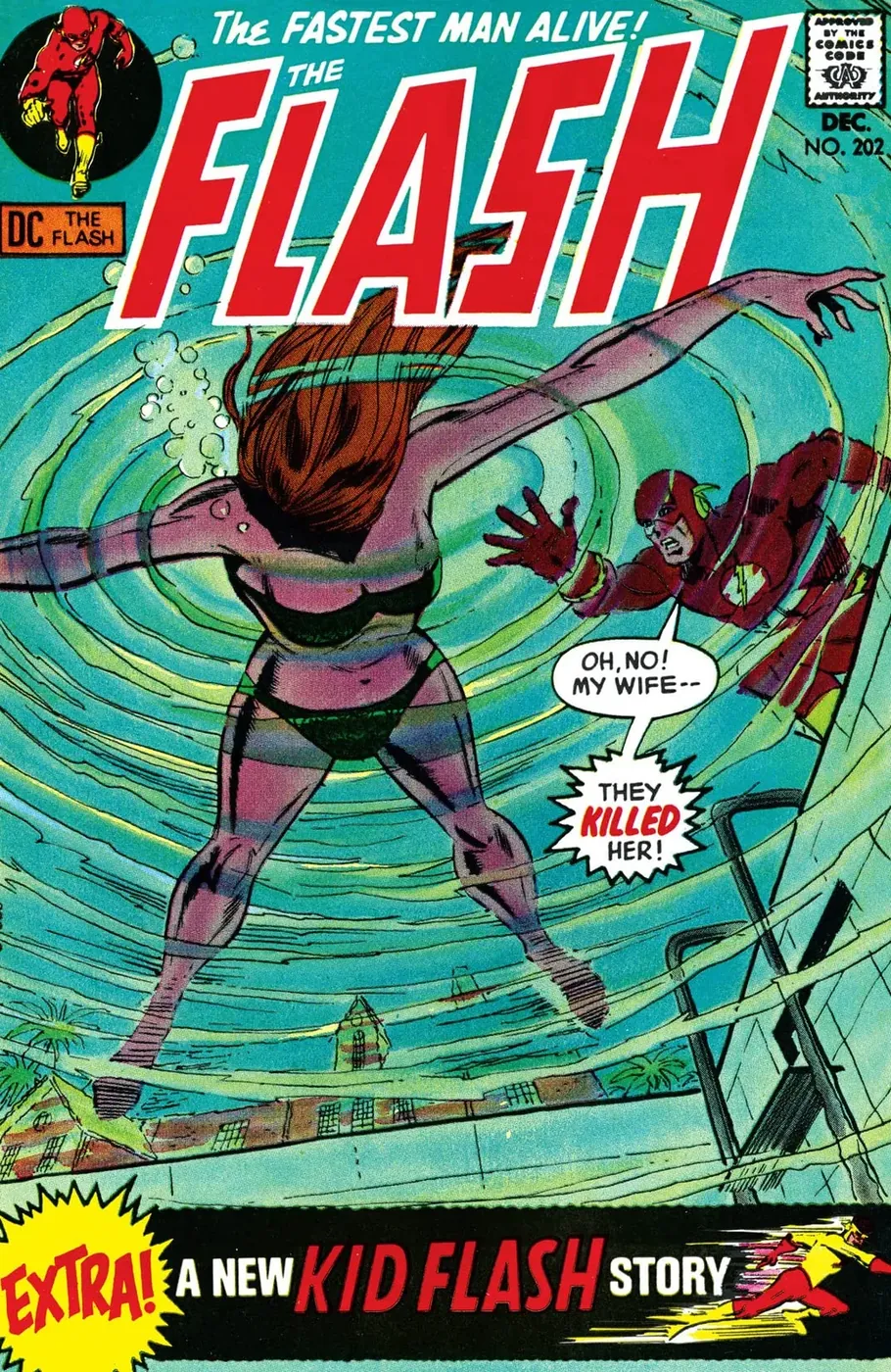 Cover of The Flash #202