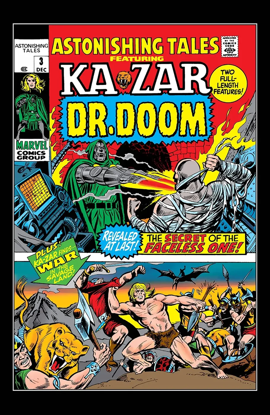 Cover of Astonishing Tales #3
