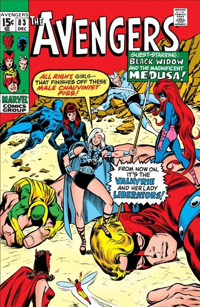 Cover of The Avengers #83