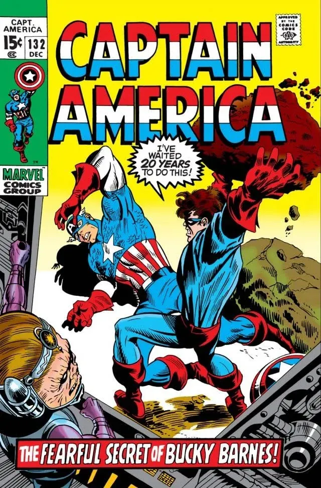 Cover of Captain America #132