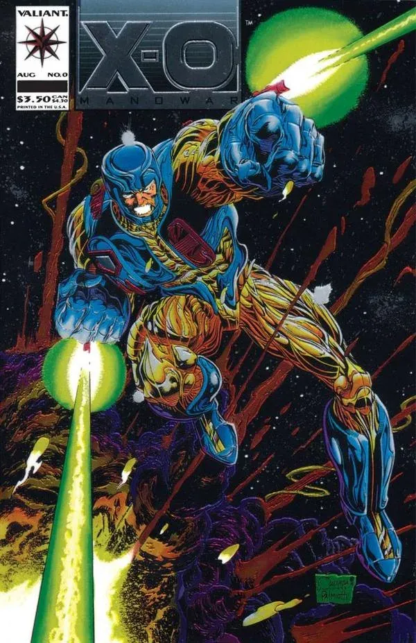 Cover of X-O Manowar #1