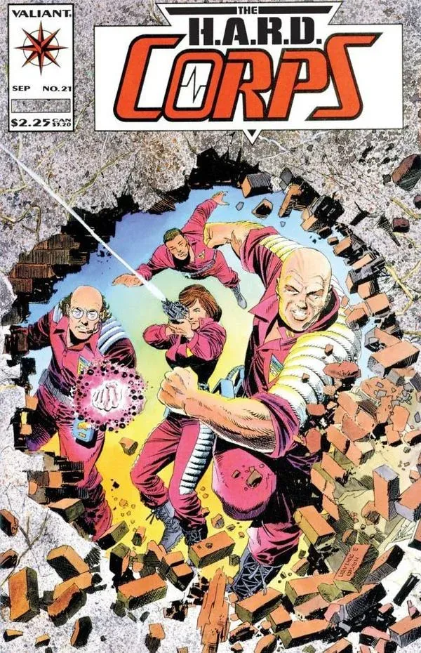 Cover of The H.A.R.D. Corps #21