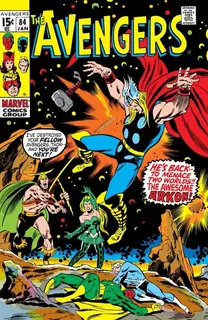 Cover of The Avengers #84