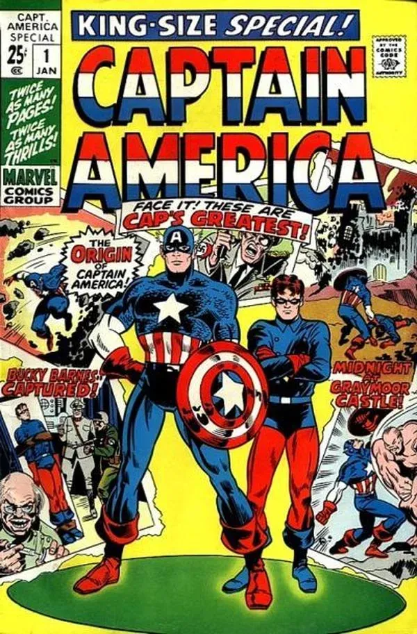 Cover of Captain America Annual #1