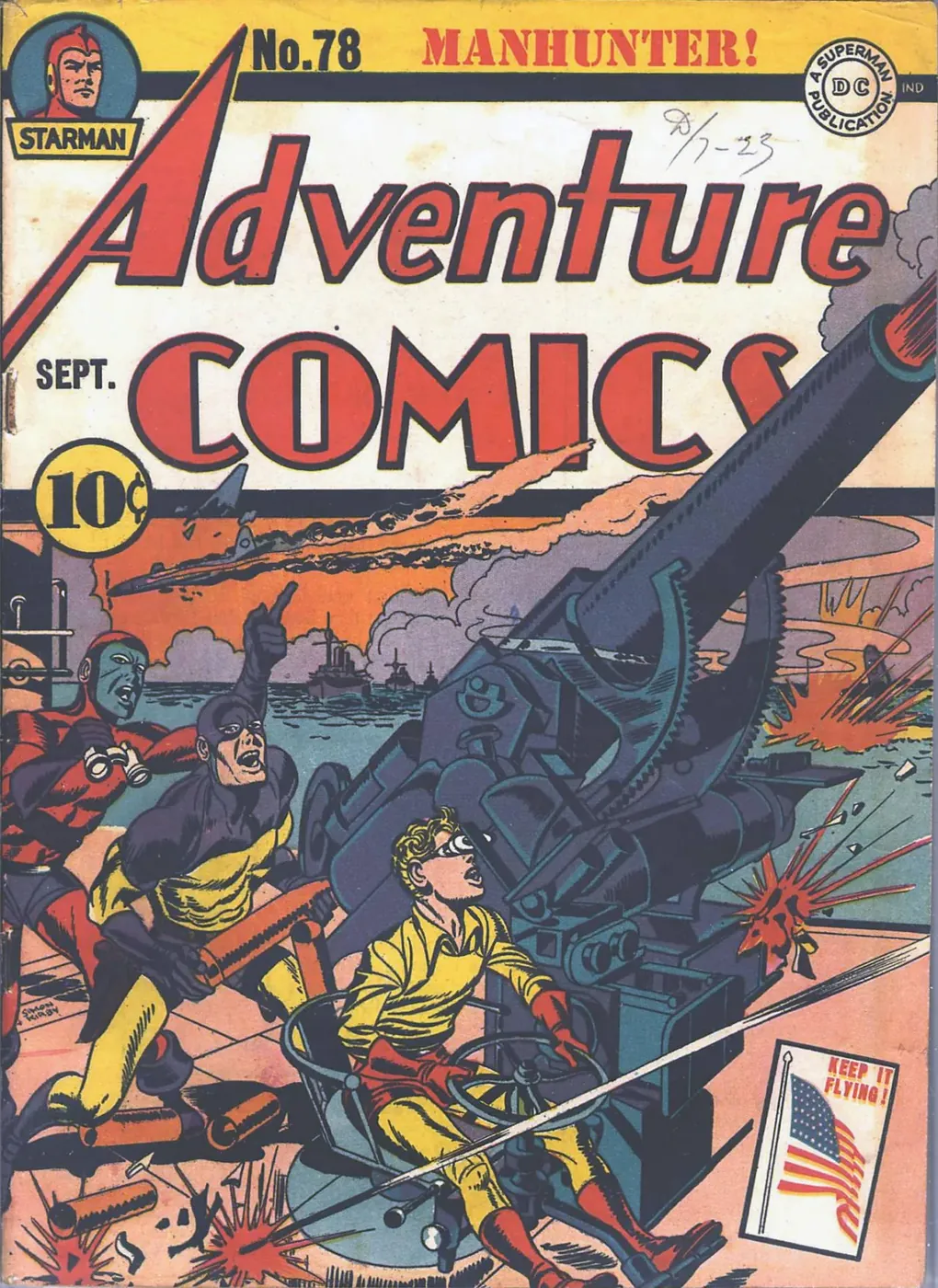 Cover of Adventure Comics #78