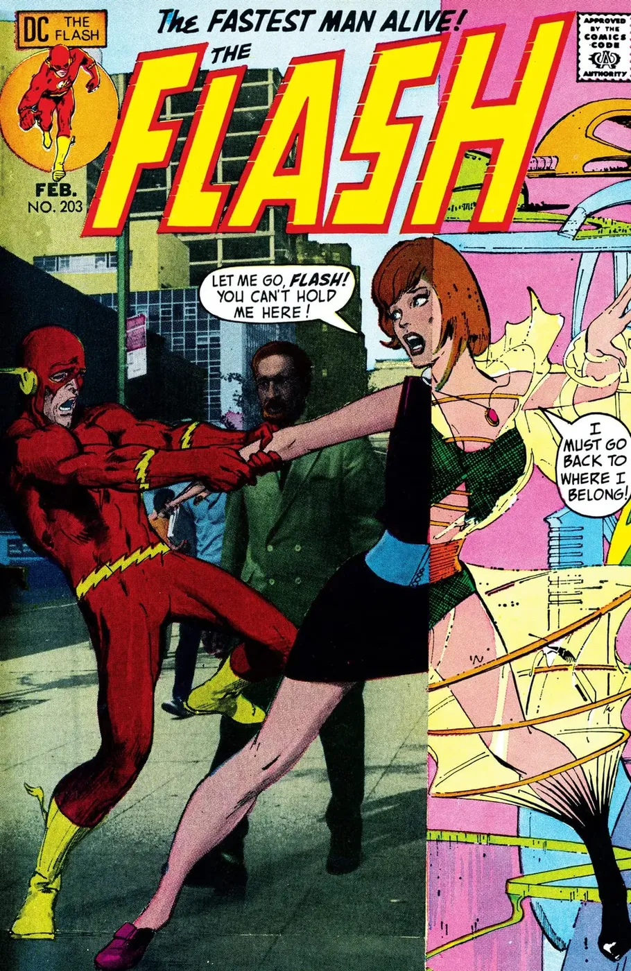 Cover of The Flash #203