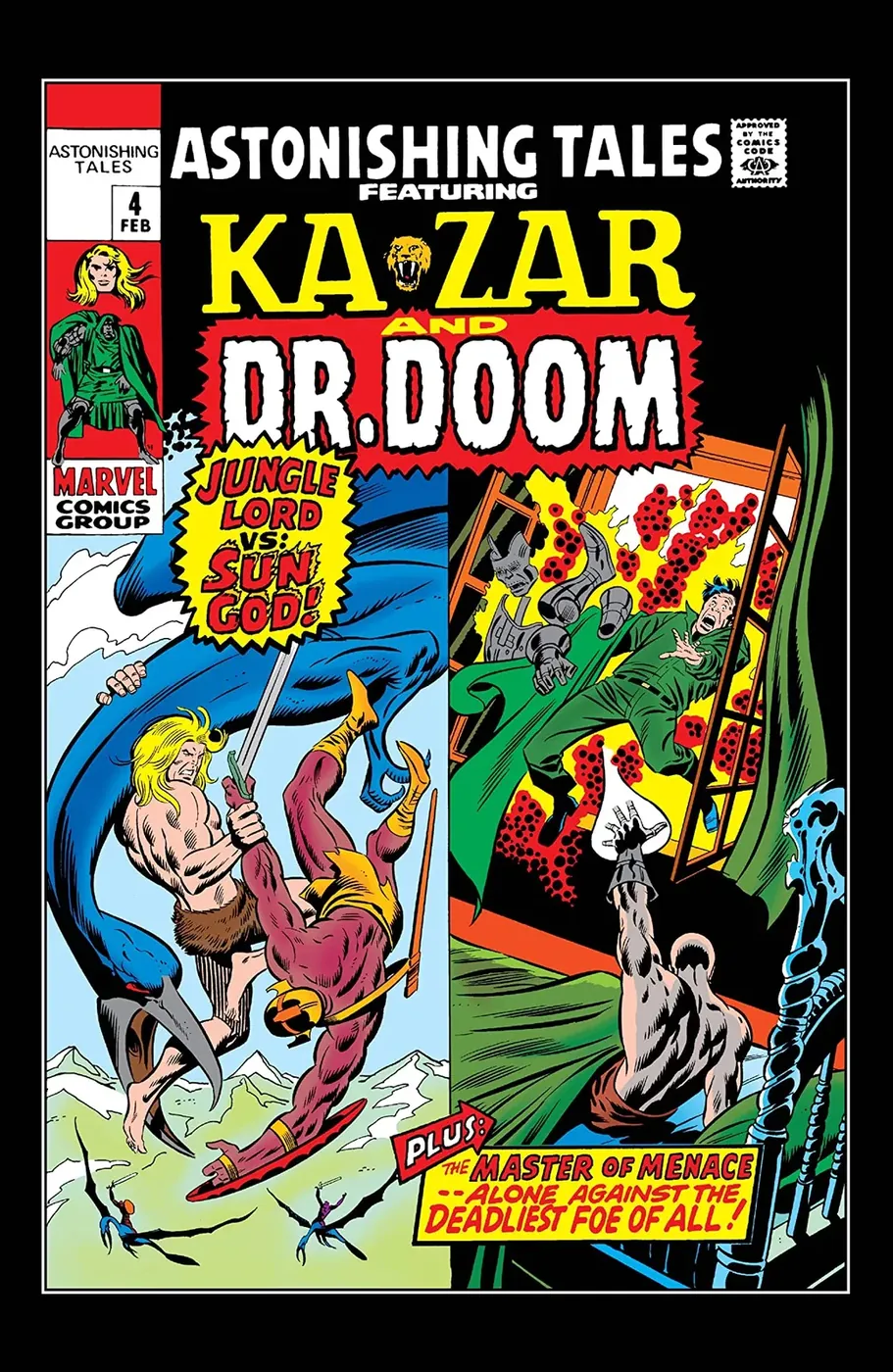 Cover of Astonishing Tales #4