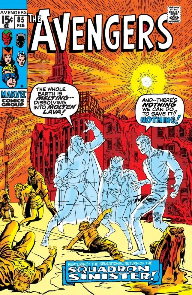 Cover of The Avengers #85