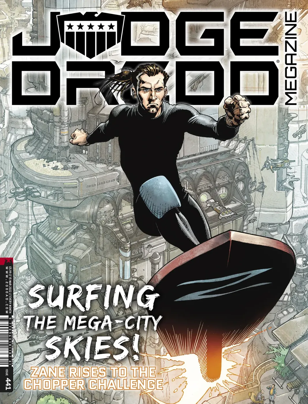 Cover of Judge Dredd Megazine #441
