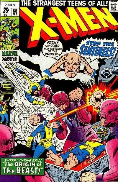 Cover of The X-Men #68