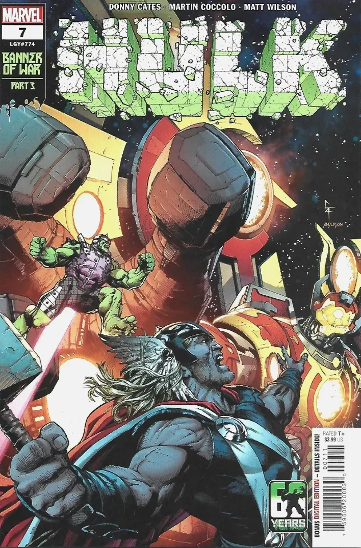 Cover of Hulk #7 (774)