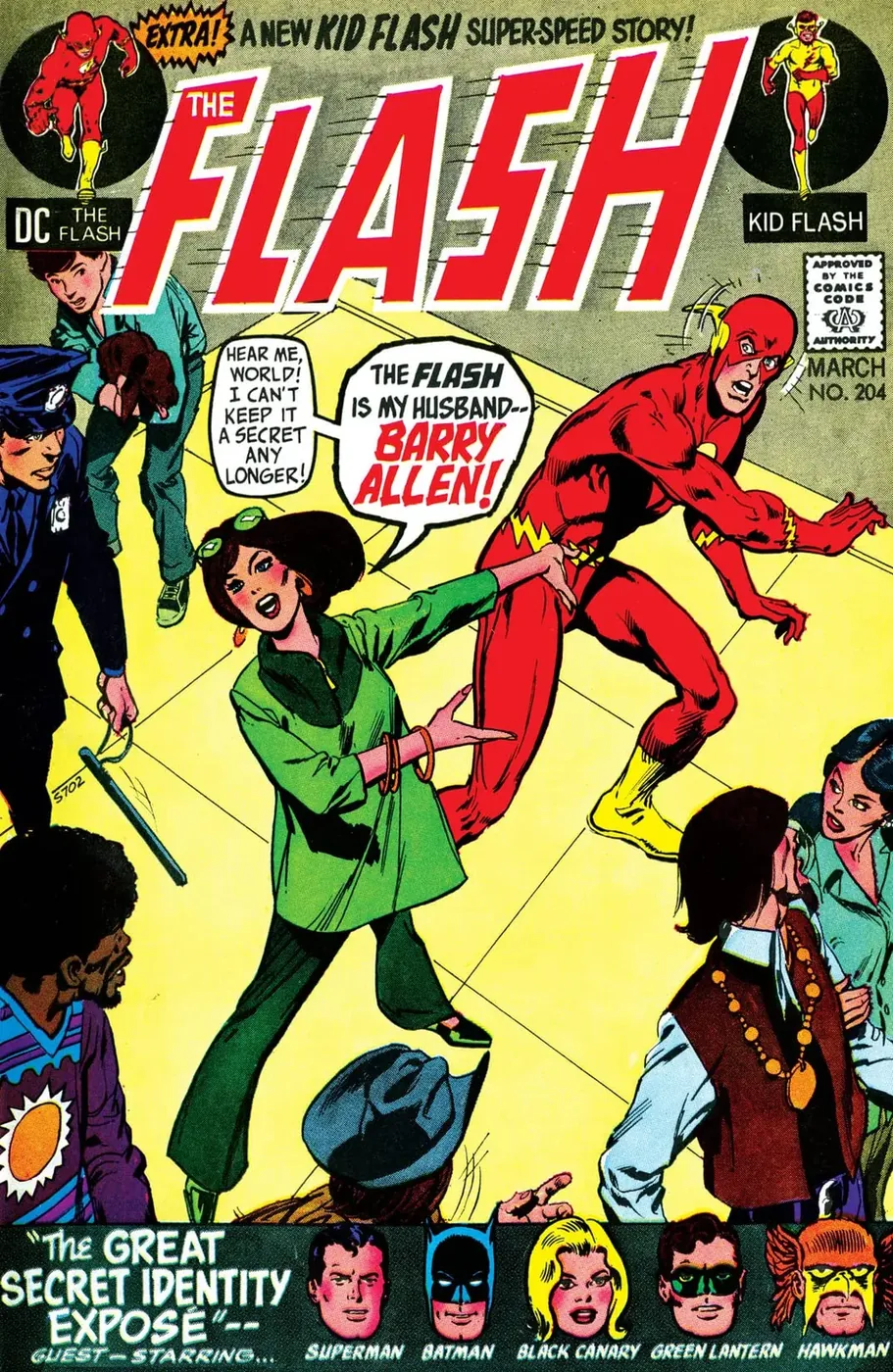 Cover of The Flash #204