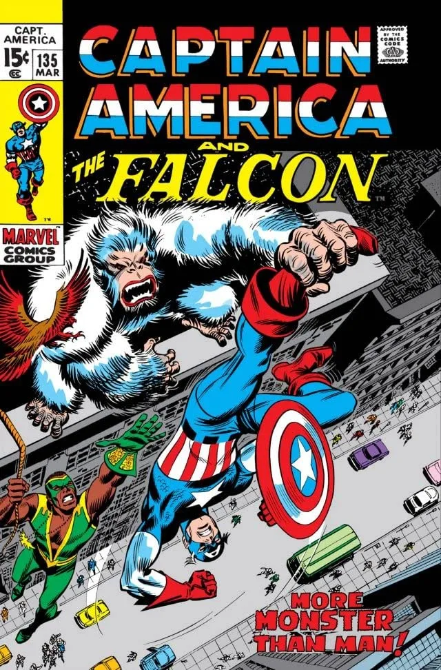 Cover of Captain America #135