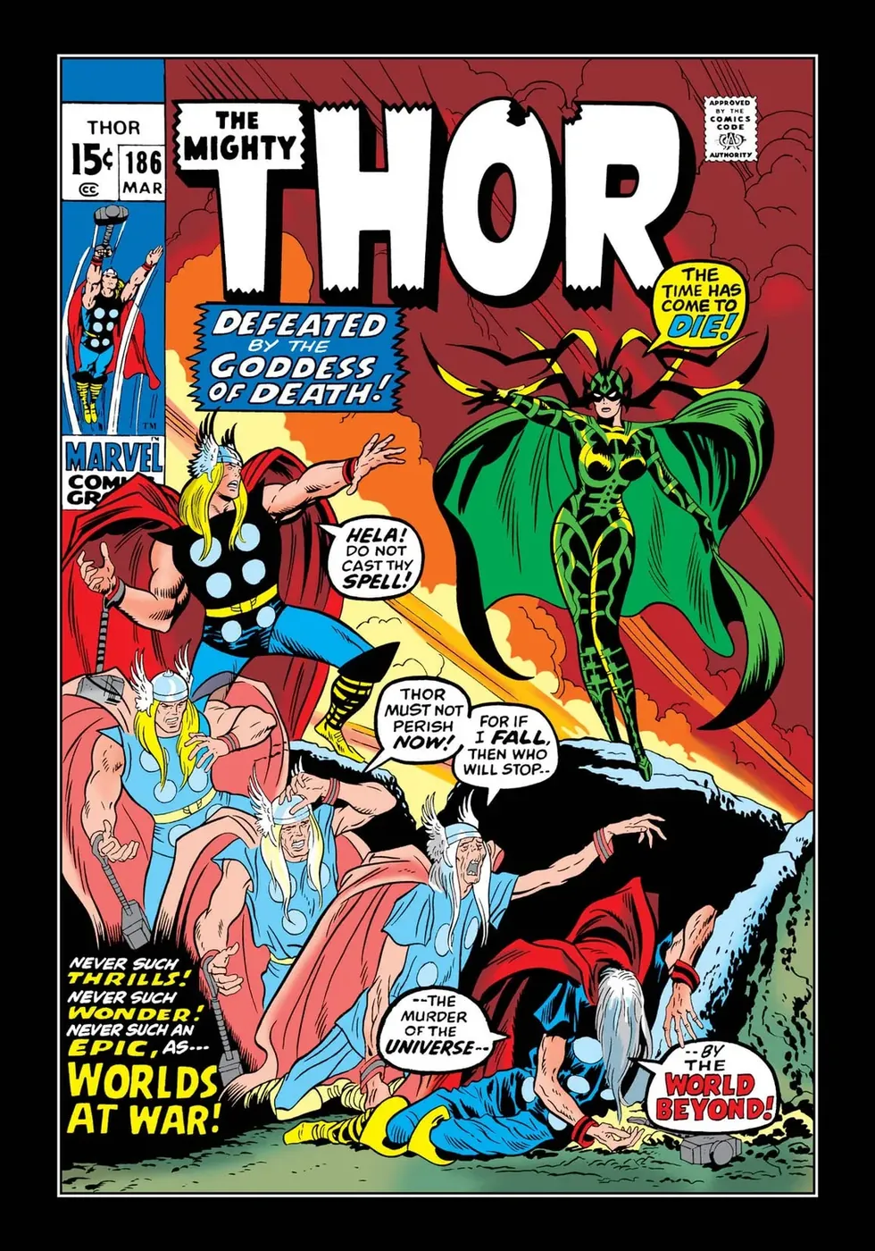 Cover of Thor #186