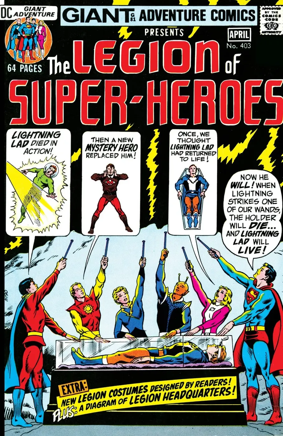 Cover of Adventure Comics #403