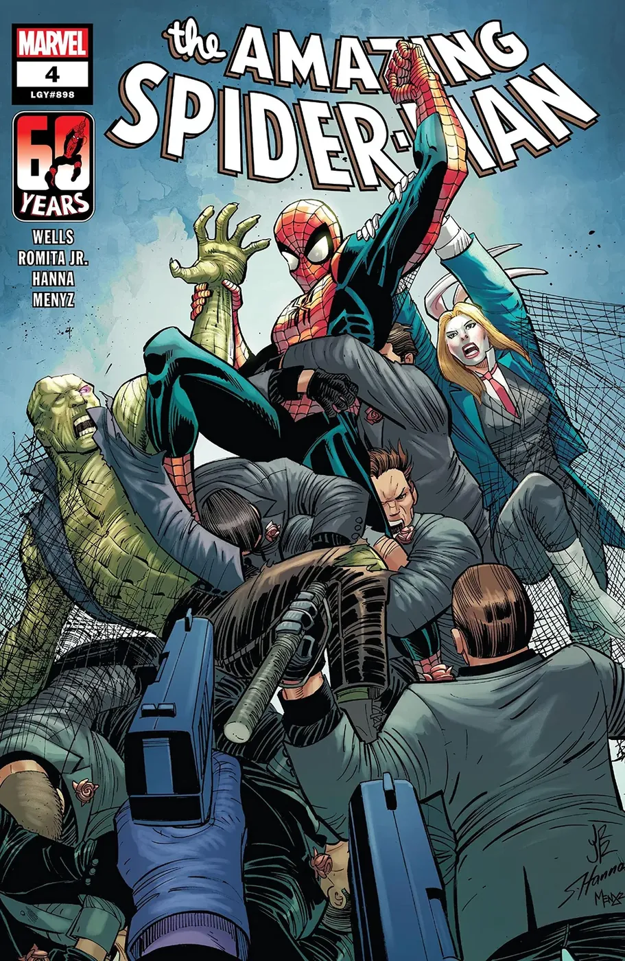 Cover of The Amazing Spider-Man #4 (898)