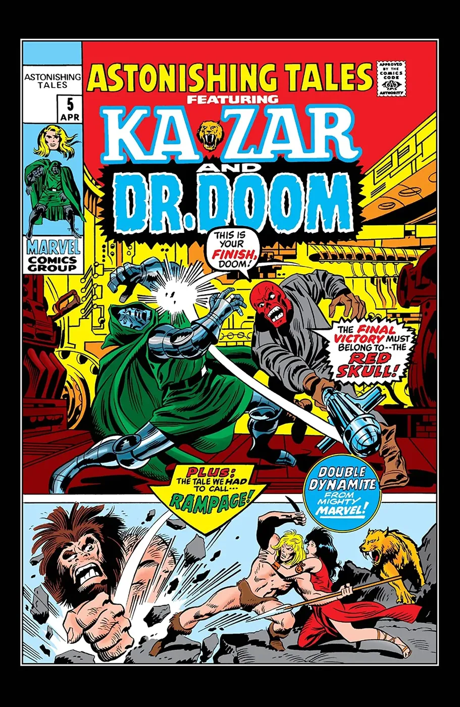 Cover of Astonishing Tales #5
