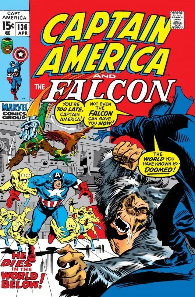 Cover of Captain America #136