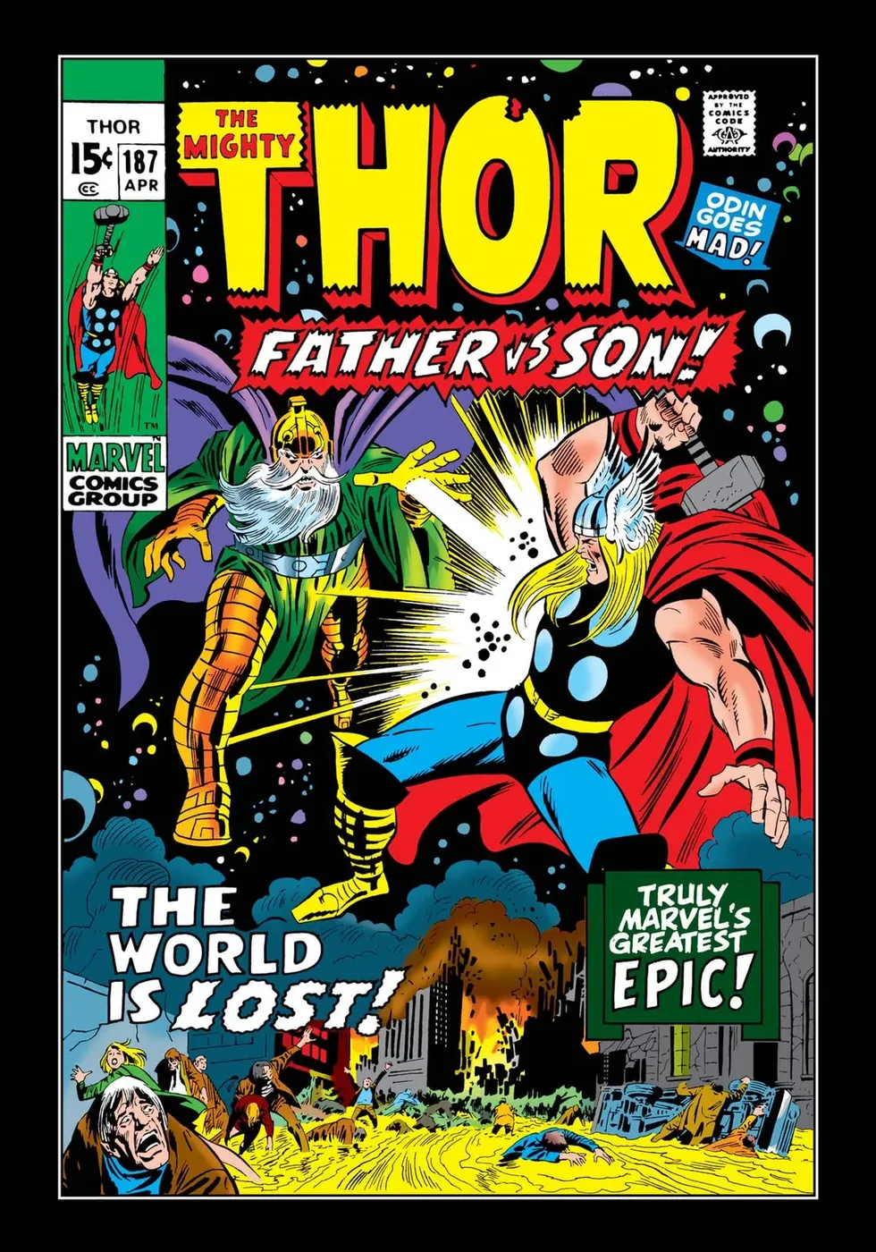 Cover of Thor #187