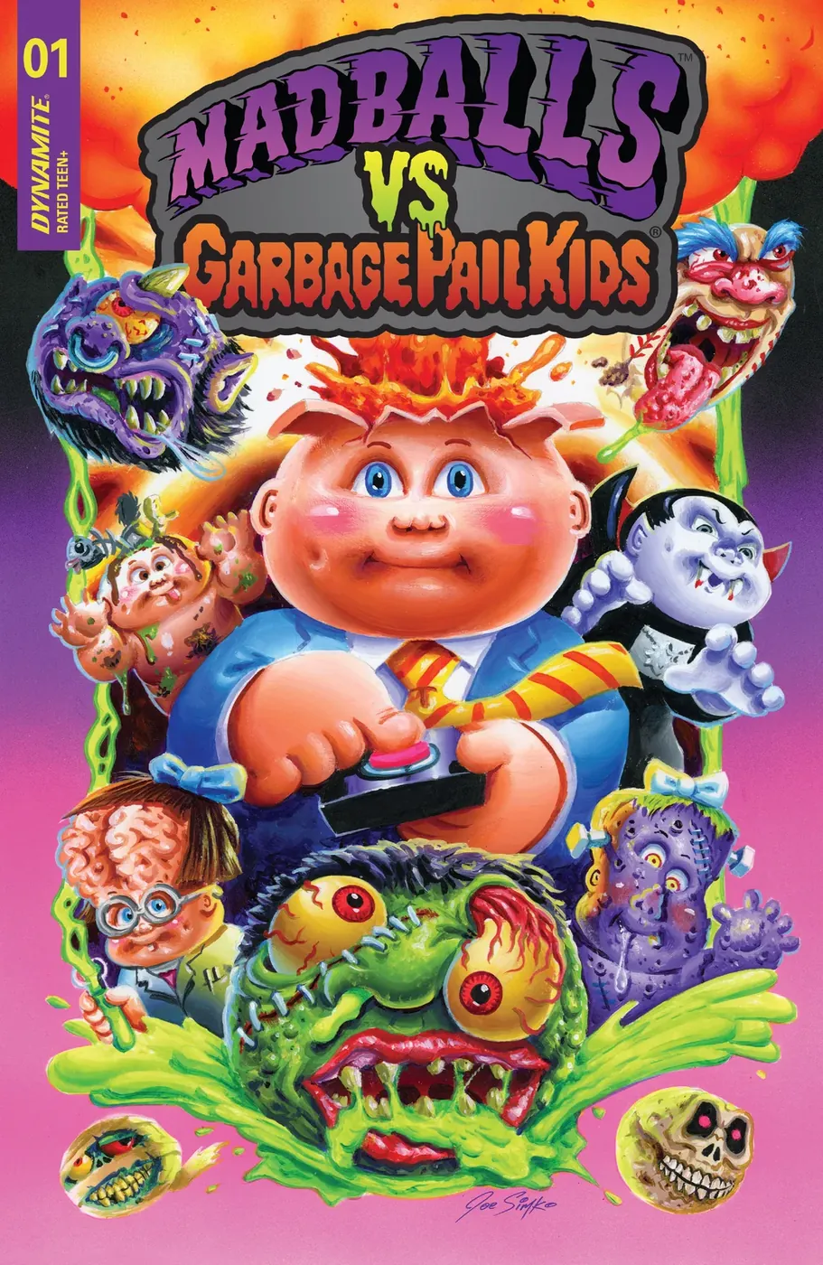Cover of Madballs vs Garbage Pail Kids #1