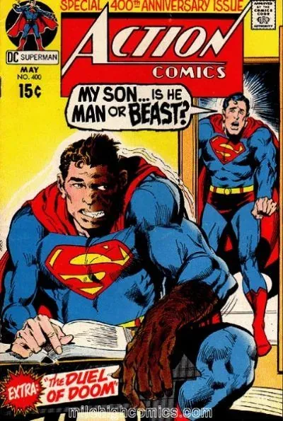 Cover of Action Comics #400