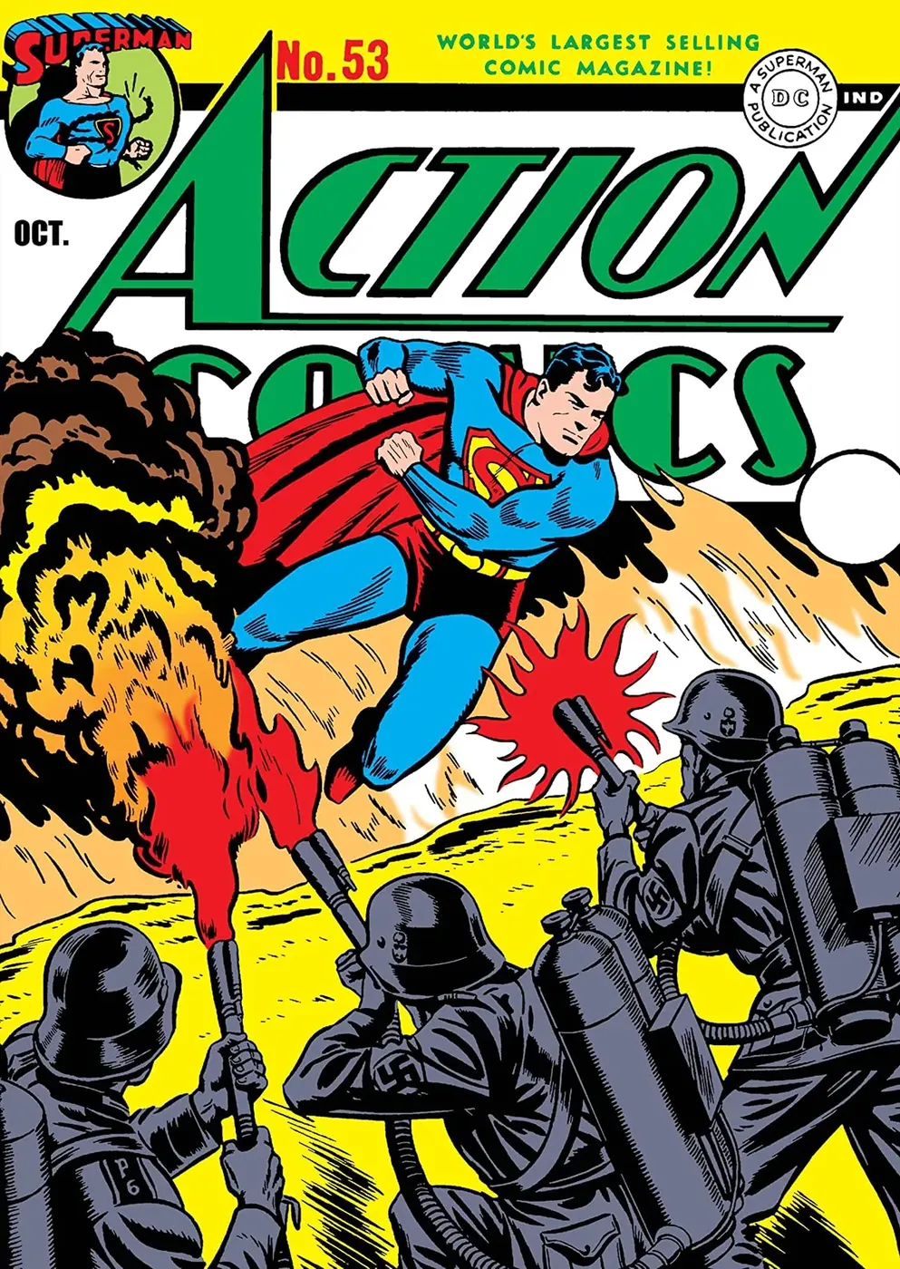 Cover of Action Comics #53