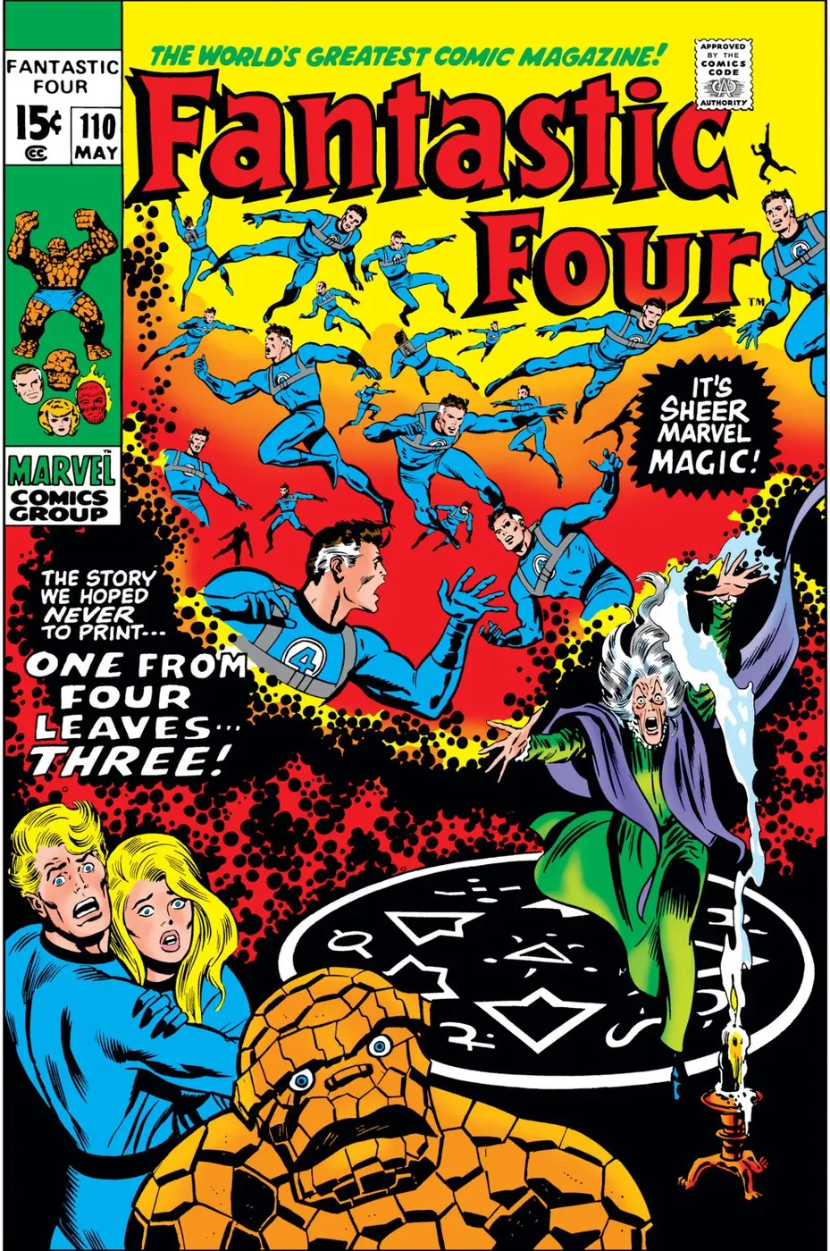 Cover of Fantastic Four #110