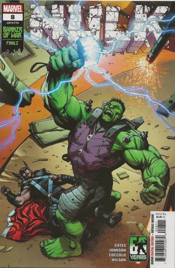 Cover of Hulk #8 (775)