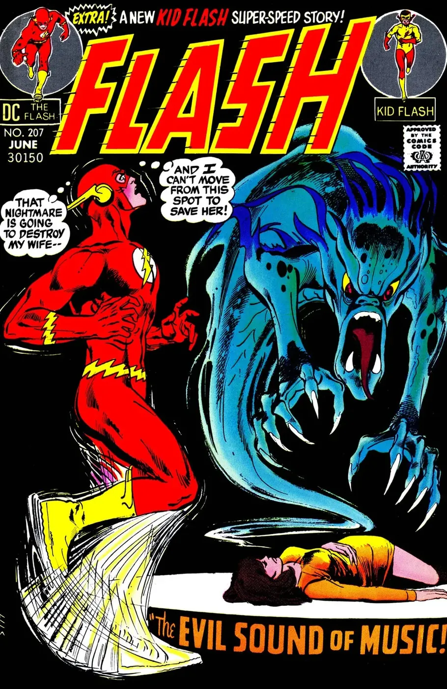 Cover of The Flash #207