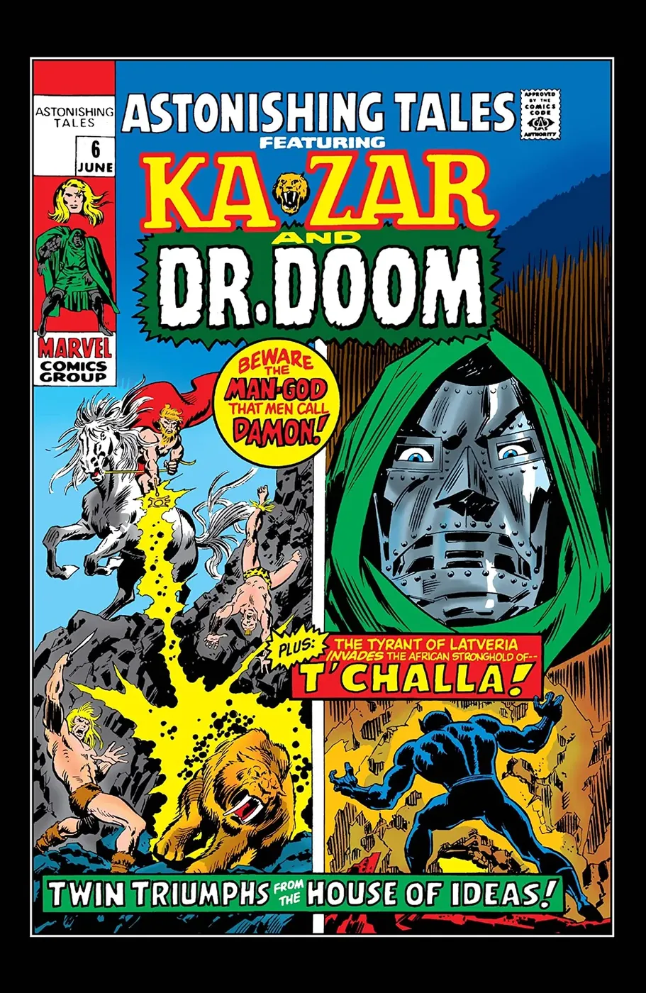 Cover of Astonishing Tales #6