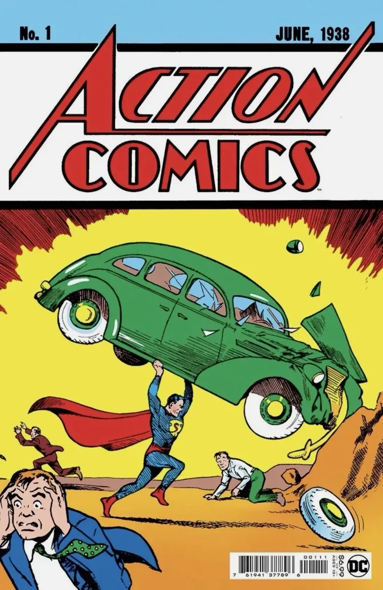 Cover of Action Comics #1