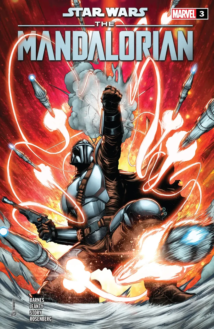 Cover of Star Wars: The Mandalorian #3