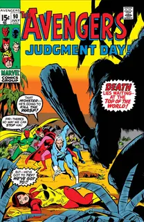 Cover of The Avengers #90