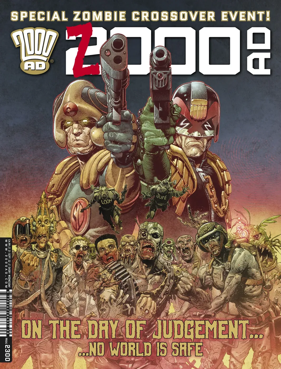 Cover of 2000 AD #2300