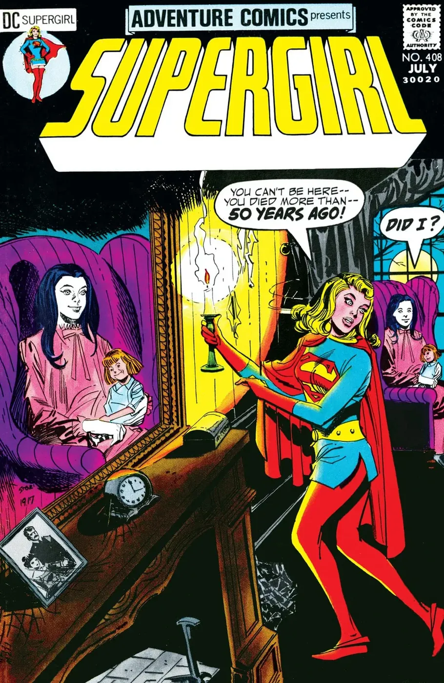 Cover of Adventure Comics #408