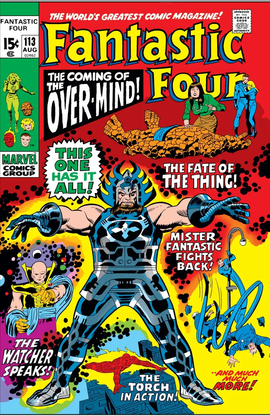 Cover of Fantastic Four #113