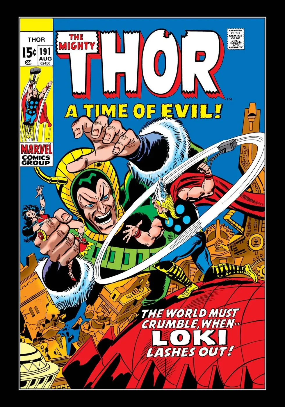 Cover of Thor #191
