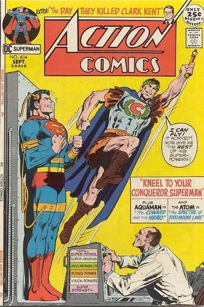 Cover of Action Comics #404