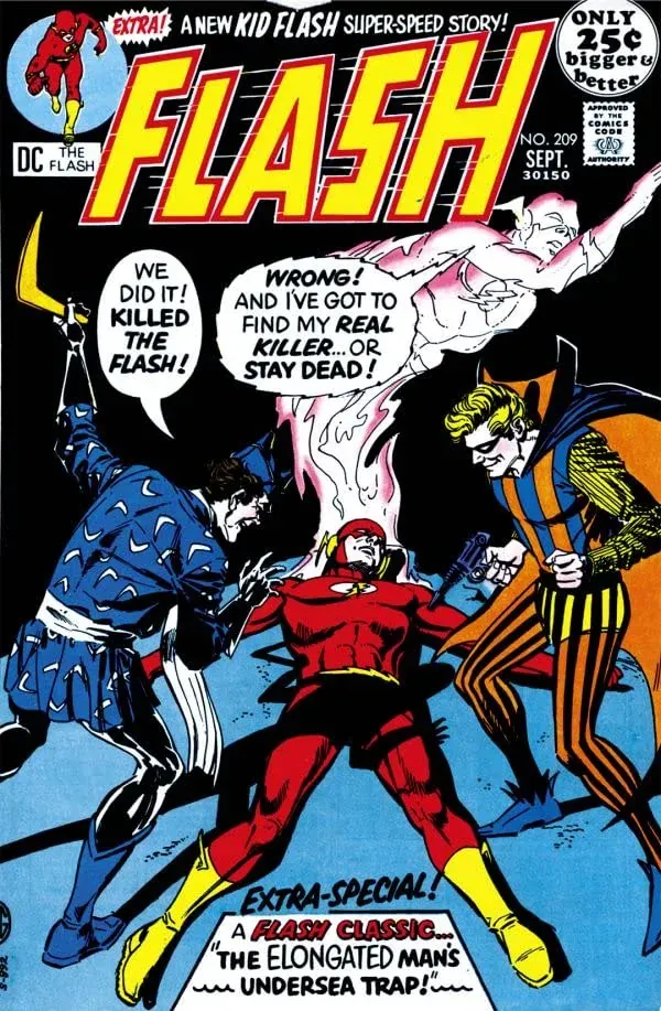 Cover of The Flash #209