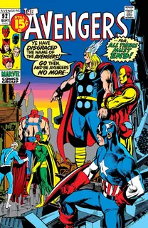 Cover of The Avengers #92