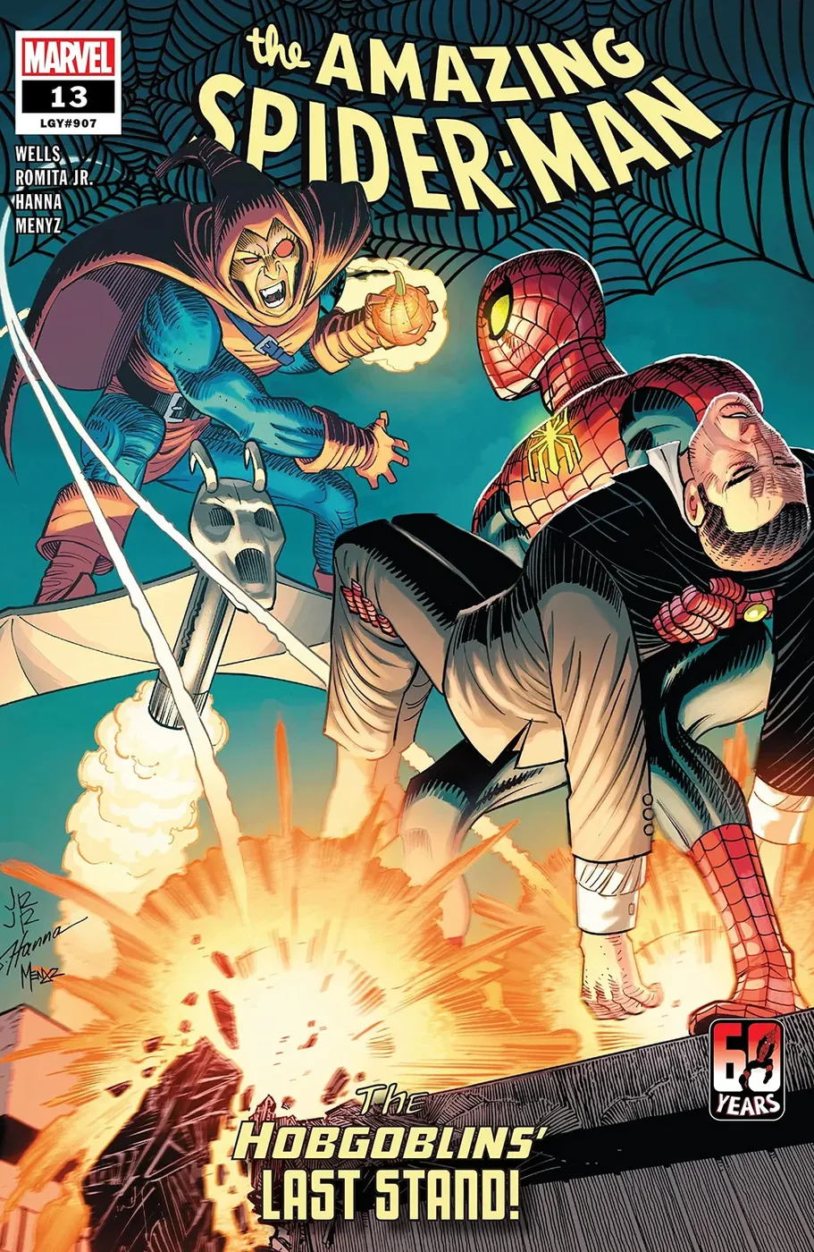 Cover of The Amazing Spider-Man #13 (907)