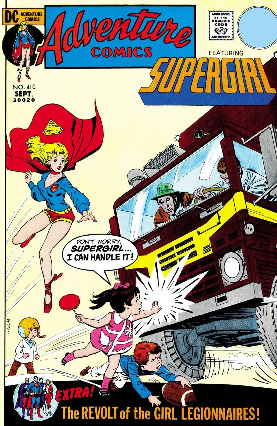 Cover of Adventure Comics #410