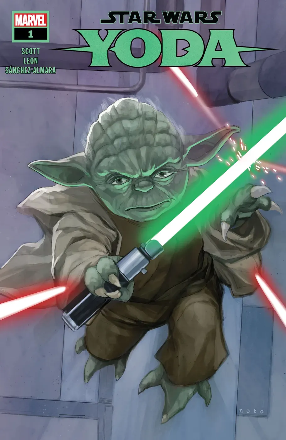 Cover of Star Wars: Yoda #1