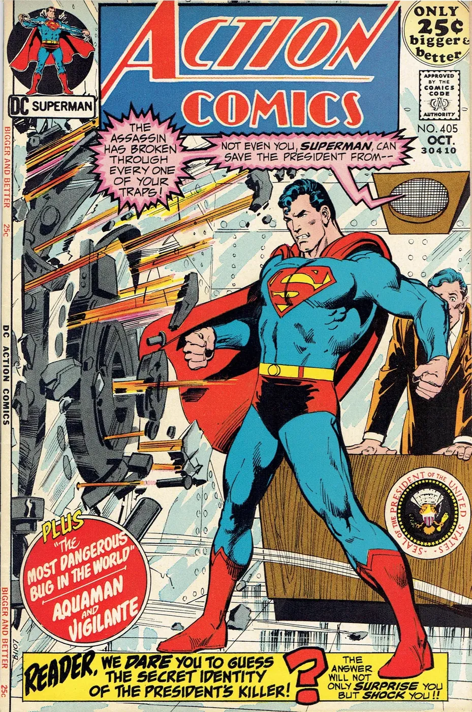 Cover of Action Comics #405