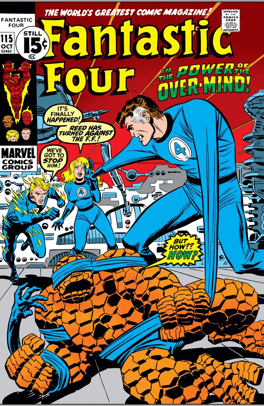 Cover of Fantastic Four #115