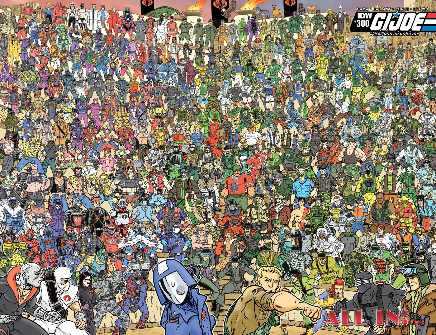 Cover of G.I. Joe: A Real American Hero #300