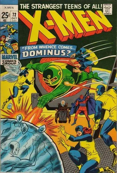 Cover of The X-Men #72